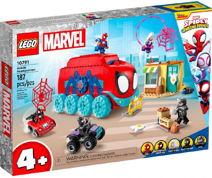 Конструктор LEGO Marvel Мобільна штаб-квартира команди Павука