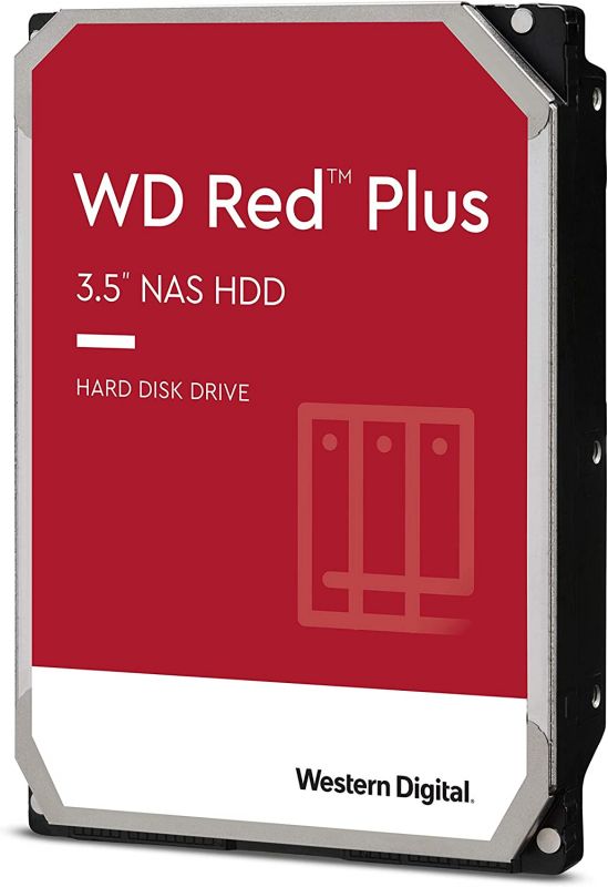 Жорсткий диск WD  4TB 3.5" 5400 256MB SATA Red Plus NAS