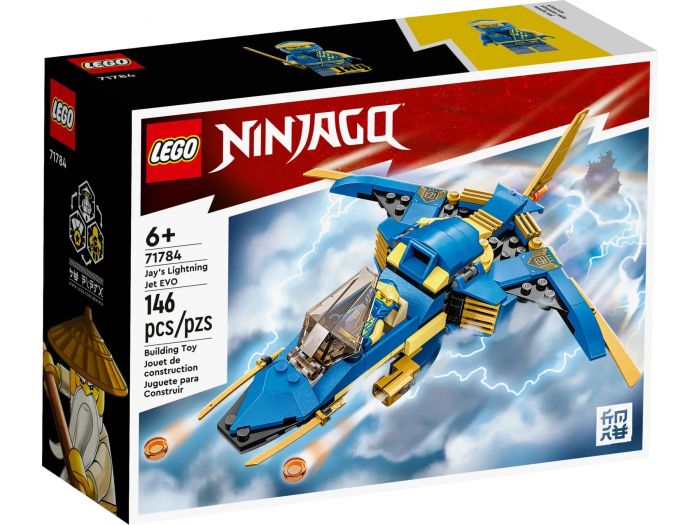 Конструктор LEGO Ninjago Реактивний літак Джея EVO