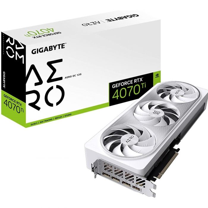 Відеокарта GIGABYTE GeForce RTX 4070 Ti 12Gb GDDR6X AERO OC