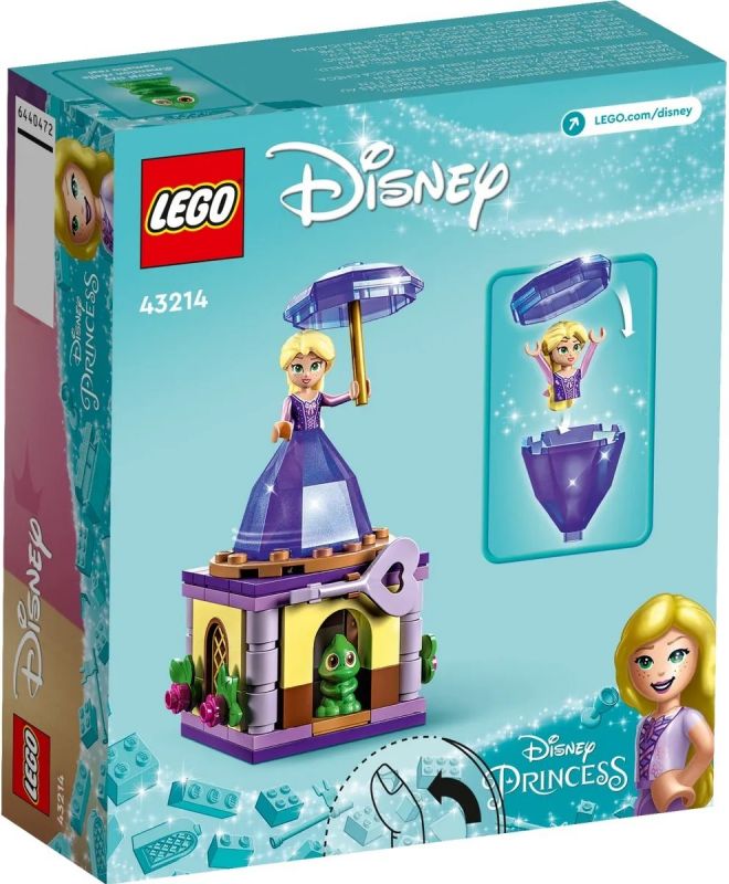 Конструктор LEGO Disney Princess Рапунцель, що обертається
