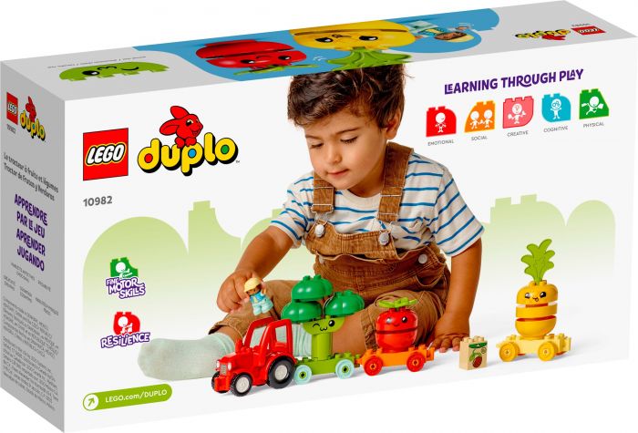Конструктор LEGO DUPLO My First Трактор для вирощування фруктів та овочів