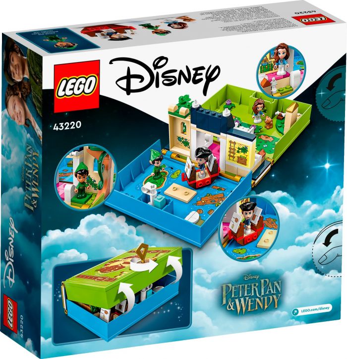 Конструктор LEGO Disney Classic Книга пригод Пітера Пена та Венді