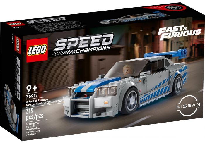 Конструктор LEGO Speed Champions «Подвійний форсаж» Nissan Skyline GT-R (R34)