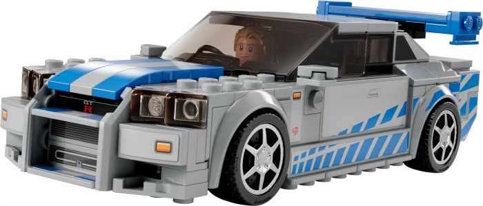 Конструктор LEGO Speed Champions «Подвійний форсаж» Nissan Skyline GT-R (R34)