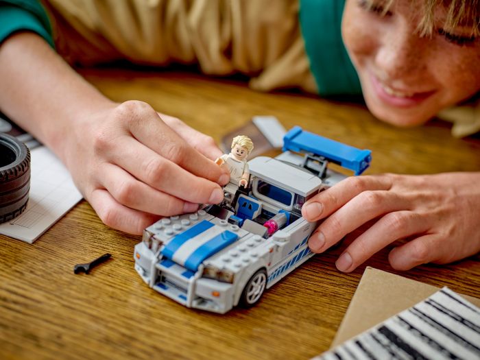 Конструктор LEGO Speed Champions «Подвійний форсаж» Nissan Skyline GT-R (R34)