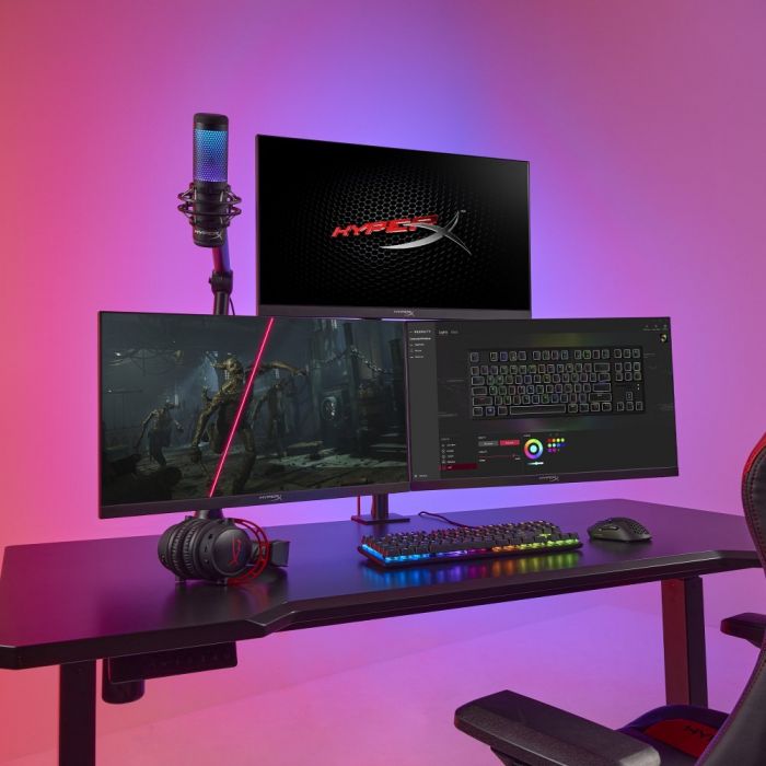 Монитор LCD 25" FHD HyperX Armada, 2xHDMI 2.0, DP 1.4, IPS, 1920x1080, 240Hz, 1ms