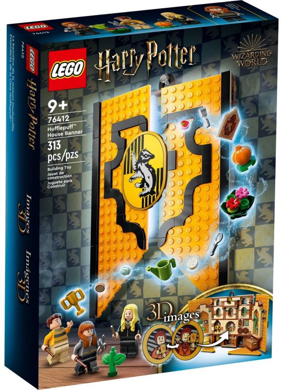 Конструктор LEGO Harry Potter Прапор гуртожитку Гафелпаф
