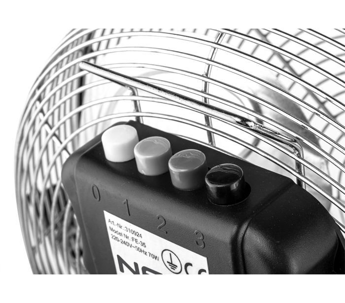 Вентилятор підлоговий Neo Tools, професійний, 50 Вт, діаметр 30 см, 3 швидкості, двигун мідь 100%