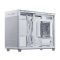 Корпус ASUS Prime AP201 Tempered Glas, без БП, 2xUSB3.2, 1xUSB Type-C, Tempered Glass side, mATX, White