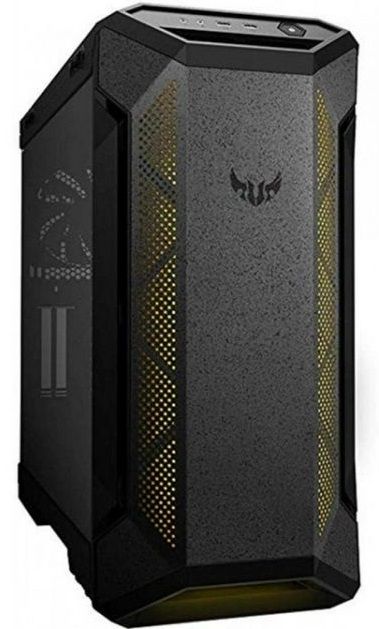 Корпус ASUS TUF Gaming GT501, без БП, 2xUSB3.1, 3x120mm RGB Fans, 1x140mm, Tempered Glass side, EATX, Black