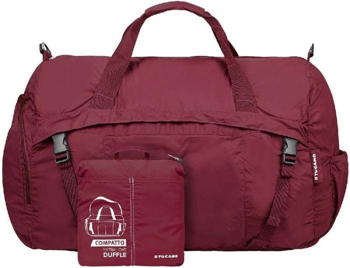 Сумка розкладна дорожня Tucano Compatto XL Duffle, бордо