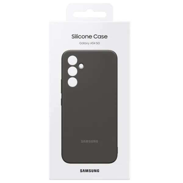 Чохол Samsung Silicone Case для смартфона Galaxy A54 (A546) Black