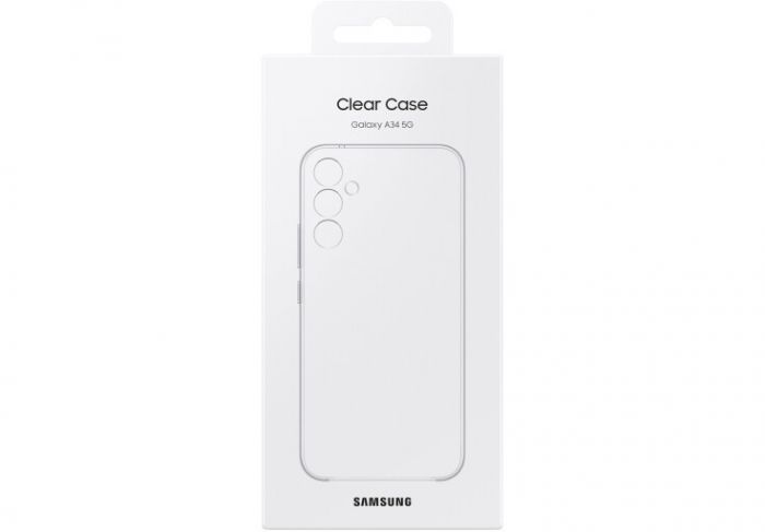 Чохол Samsung Clear Case для смартфона Galaxy A34 (A346) Transparent