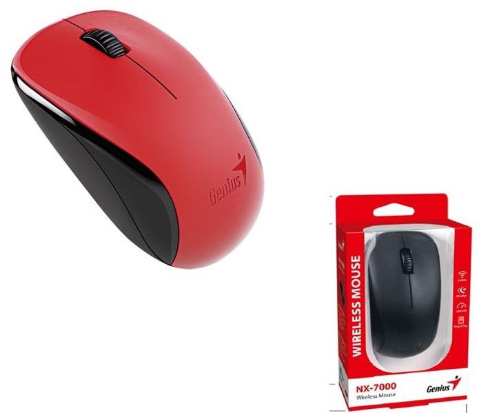 Миша Genius NX-7000 WL Red