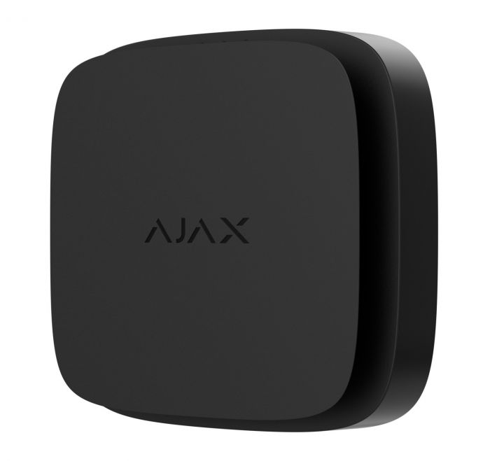 Датчик диму та температури Ajax FireProtect 2 SB Heat Smoke Jeweler, незмінна батарея, бездротовий, чорний