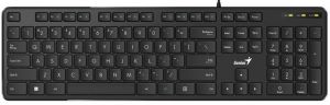 Клавіатура Genius M-200 USB Black Ukr
