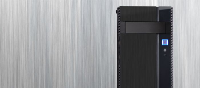 Корпус SilverStone PS14B-E, без БЖ, 2xUSB3.0, Steel Side Panel, ATX, Black