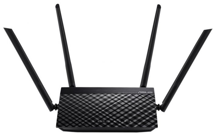 Маршрутизатор ASUS RT-AC1200 v2 AC1200, 4xFE LAN, 1xFE WAN