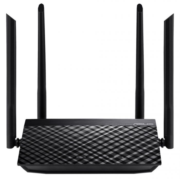 Маршрутизатор ASUS RT-AC1200 v2 AC1200, 4xFE LAN, 1xFE WAN