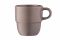 Чашка Ardesto Trento, 390 мл ,  сіра, кераміка