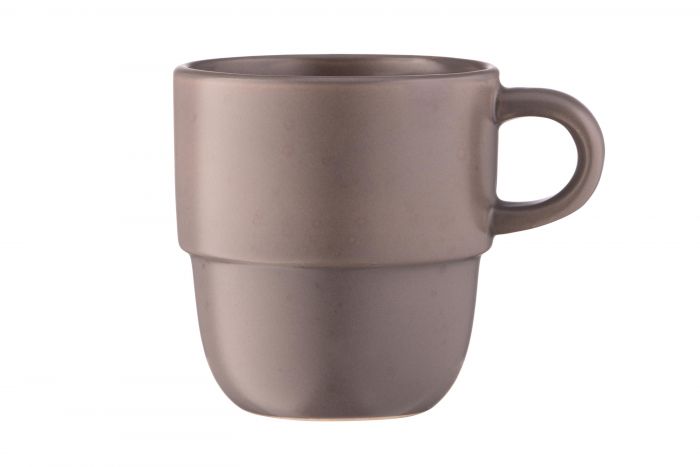 Чашка Ardesto Trento, 390 мл ,  сіра, кераміка