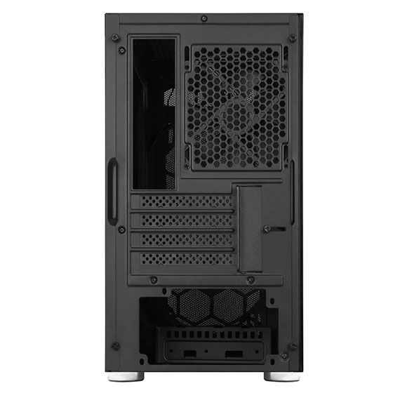 Корпус SilverStone FARA FAH1MB-G, без БЖ, 1xUSB3.0, 2xUSB2.0, 1x120mm Black fan, TG Side Panel, mATX, Black