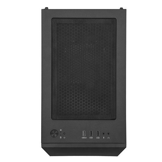 Корпус SilverStone FARA FAH1MB-G, без БЖ, 1xUSB3.0, 2xUSB2.0, 1x120mm Black fan, TG Side Panel, mATX, Black