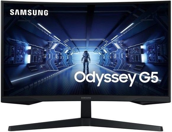 Монітор LCD 27" Samsung Odyssey G5 LC27G55T 2xHDMI, DP, VA, 2560x1440, 144Hz, 1ms, CURVED