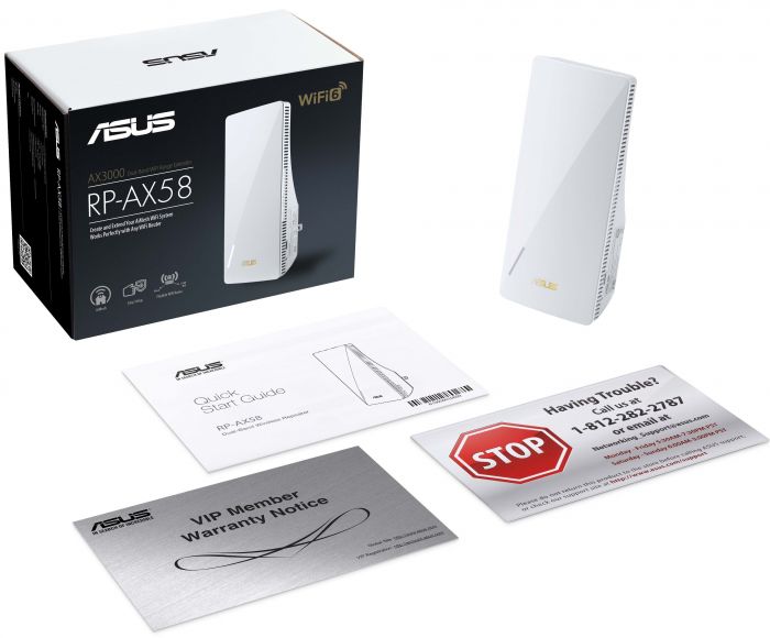 Повторювач Wi-Fi сигналу ASUS RP-AX58