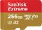 Карта пам'яті SanDisk microSD  256GB C10 UHS-I U3 R190/W130MB/s Extreme V30 + SD