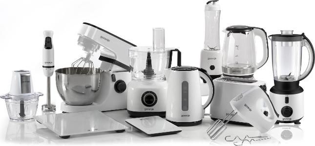 Кухонна машина Gorenje, 800Вт, чаша-метал, корпус-пластик, насадок-3, білий