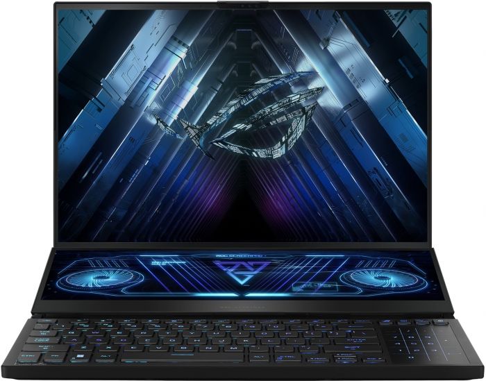Ноутбук ASUS ROG Zephyrus Duo 16 GX650PY-NM030X 16QHD+ mLED/AMD R9-7945HX/32/2048F/NVD4090-16/W11P/Black