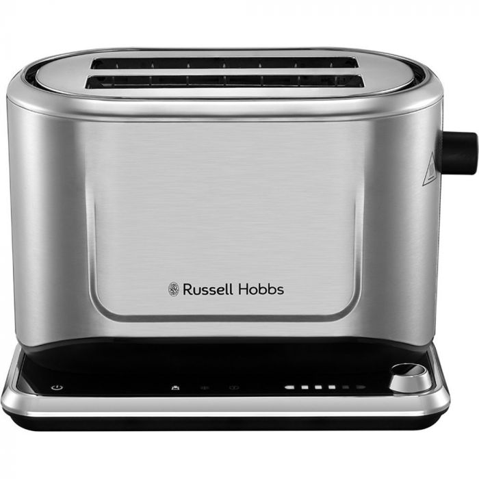 Тостер  Russell Hobbs Attentiv 2 Slice, 1500Вт, нержавіюча сталь, підігрів, розморозка, нержав