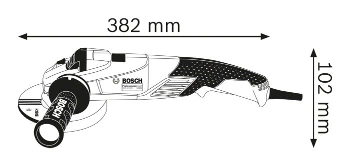 Шліфмашина кутова Bosch GWS 18-125 SL 125мм 1800Вт 12000об·хв 2.5кг
