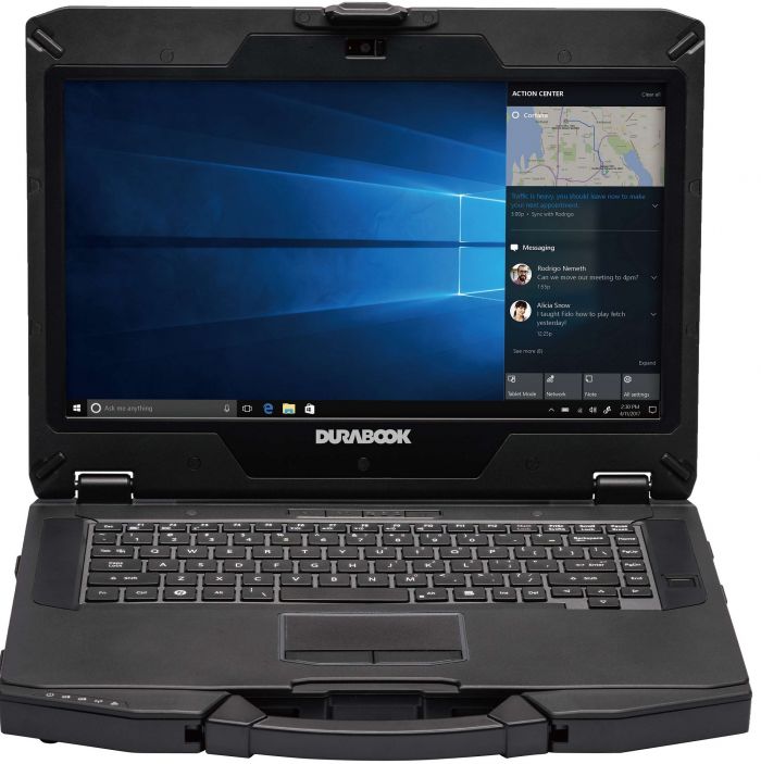 Ноутбук Durabook S14I 14FHD AG/Intel i7-1165G7/16/512F/int/GPS/LTE/IP53/W10P