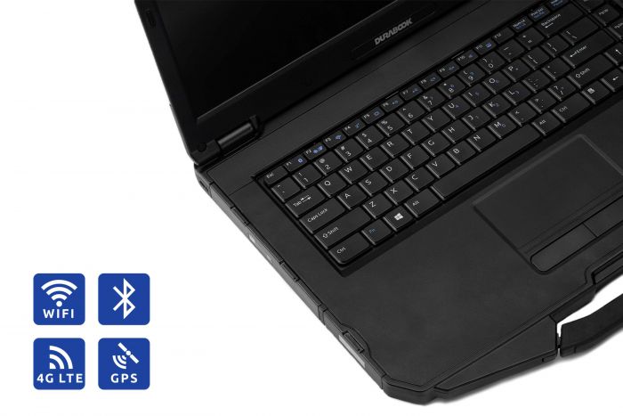 Ноутбук Durabook S15AB 15FHD AG/Intel i7-8565U/16/512F/int/GPS/LTE/IP5x/W10P