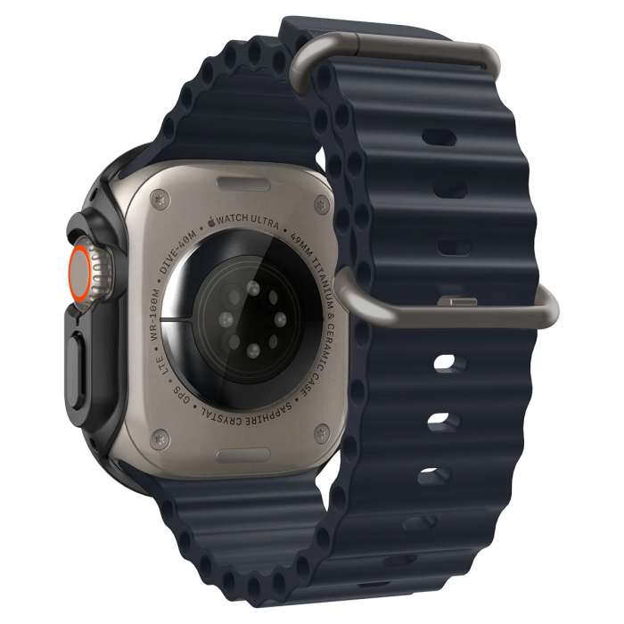 Чохол-накладка Spigen для Apple Watch Ultra (49mm) Thin Fit, Black