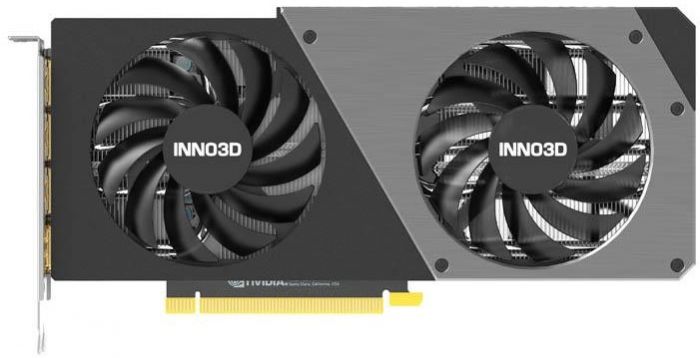 Відеокарта INNO3D GeForce RTX 4070 12Gb GDDR6X Twin X2