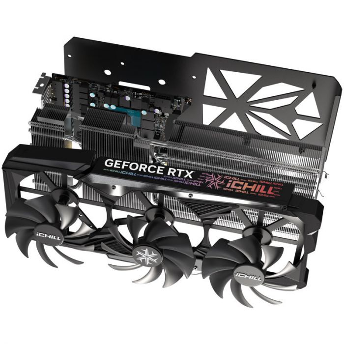 Відеокарта INNO3D GeForce RTX 4070 12Gb GDDR6X iChill X3