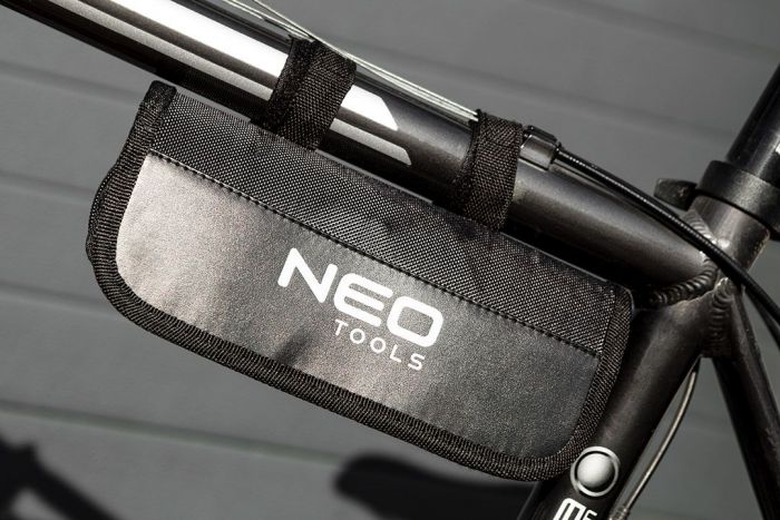 Набір для ремонту велосипеда Neo Tools, 15 предметів, сумка з поліестеру 1680D, 23x15x6см