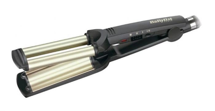 Щипці гофре Babyliss C260E, 85 Вт, чорний