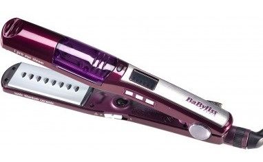 Щипці для волосся Babyliss ST395E, іонізація, з паром, фіолетовий