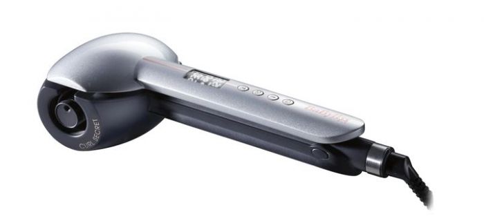 Щипці для завивки автоматичні Babyliss C1600E, 25 Вт, сірий