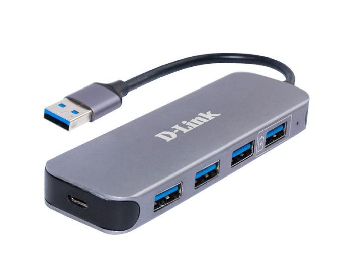 USB-концентратор D-Link DUB-1340 4port USB 3.0 з блоком живлення
