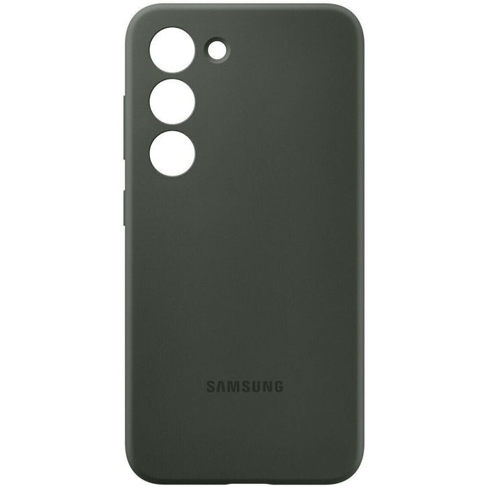 Чохол Samsung Silicone Case для смартфона Galaxy S23 (S911) Khaki