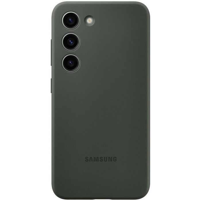 Чохол Samsung Silicone Case для смартфона Galaxy S23 (S911) Khaki