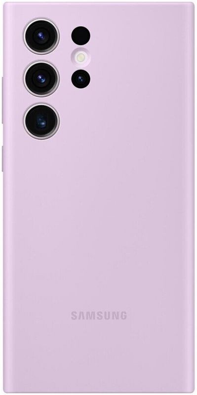 Чохол Samsung Silicone Case для смартфону Galaxy S23 Ultra (S918) Lilac