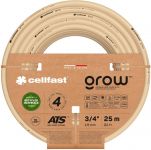 Шланг садовий Cellfast GROW 3/4" 25 м, 4 шарів, до 27 Бар, -20…+60°C