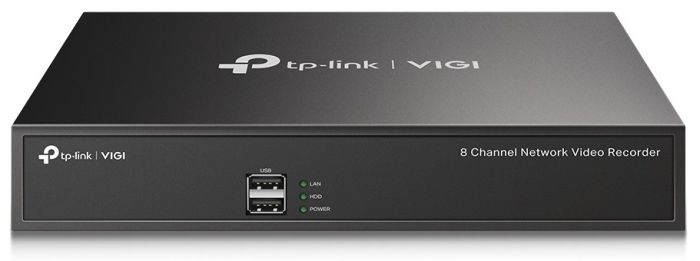 IP-Відеорегістратор TP-LINK VIGI NVR1008H 8 каналів, 2xUSB, H265+, 1xHDD, до 10 ТБ